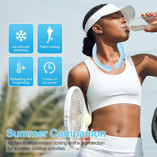 đ§Reusable Cooling Neck Ring â Long-Lasting Sweat-Free Reliefâď¸