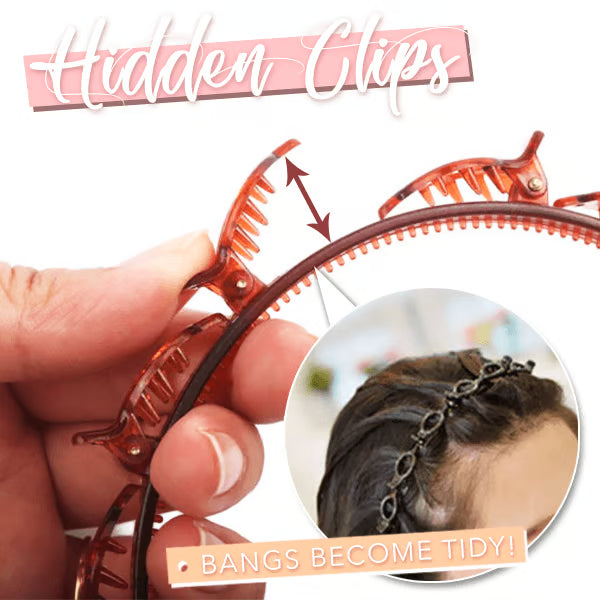 Double bangs hairstyle hairpin,Best Gifts