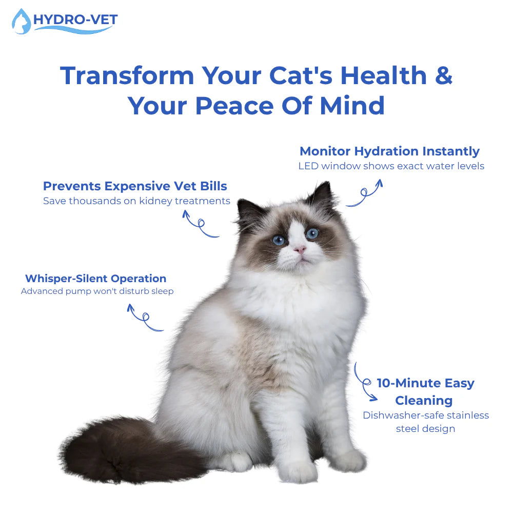 Give Your Cat Years More Healthy Life With HydroVet