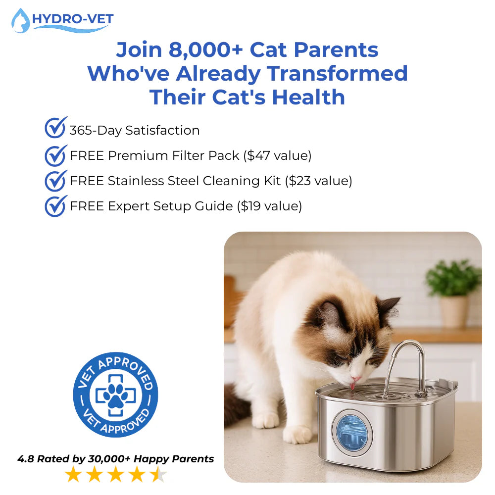 Give Your Cat Years More Healthy Life With HydroVet