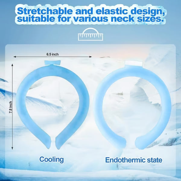 đ§Reusable Cooling Neck Ring â Long-Lasting Sweat-Free Reliefâď¸