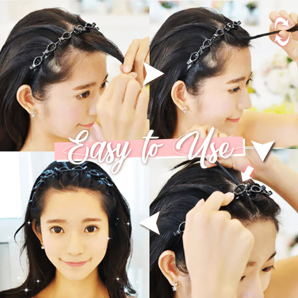 Double bangs hairstyle hairpin,Best Gifts