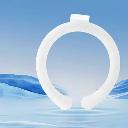 🧊Reusable Cooling Neck Ring – Long-Lasting Sweat-Free Relief❄️