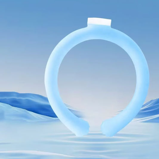 🧊Reusable Cooling Neck Ring – Long-Lasting Sweat-Free Relief❄️