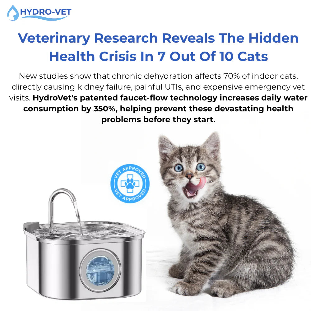 Give Your Cat Years More Healthy Life With HydroVet