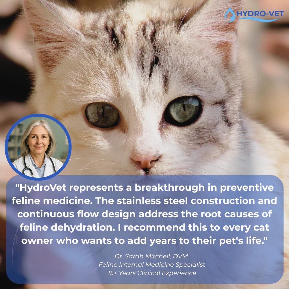 Give Your Cat Years More Healthy Life With HydroVet