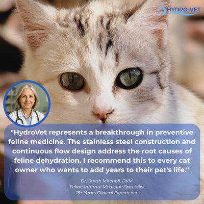 Give Your Cat Years More Healthy Life With HydroVet