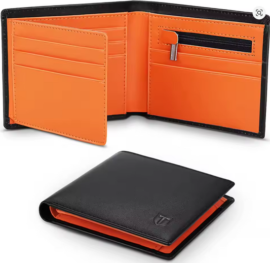 "To My Man" – Bond Slim Leather Wallet